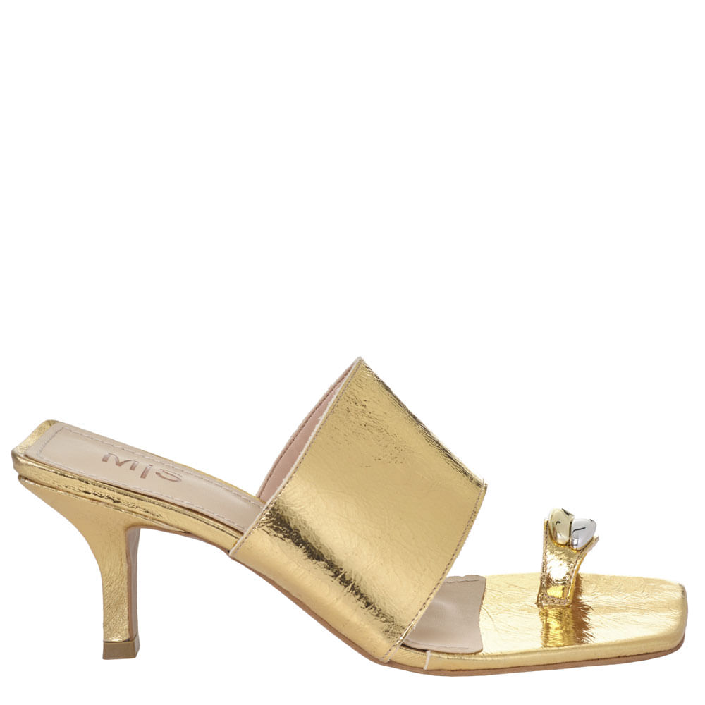 mule m|s couro  dourado-1